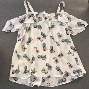 Sienna sky Médium pineapple shirt
